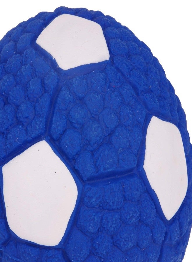 Pups&Pets لعبة كرة قدم للكلاب من Pups&Pets | لعبة مضغ تفاعلية تصدر أصواتًا مصنوعة من المطاط الطبيعي للكلاب الصغيرة والمتوسطة الحجم - Image 4